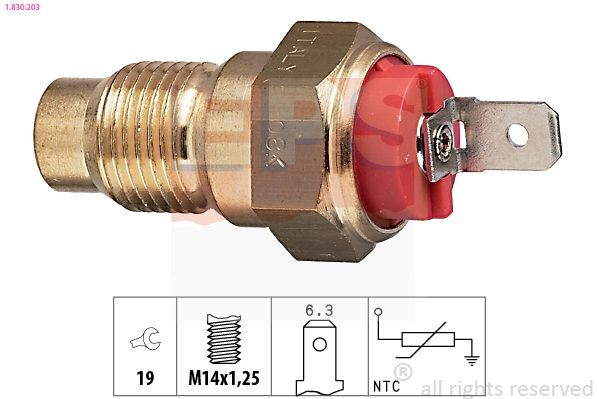 EPS Sensor, KüHlmitteltemperatur 1.830.203 FüR Volvo-image