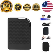 Heat Resistant Mat for Curling Iron, Flat Irons and Hair Straightener Hair St...