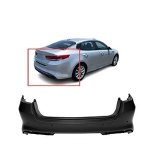 Rear Bumper Cover for 2016-2018 Kia Optima EX LX SX SXL w/Parking Aid 86610D5020