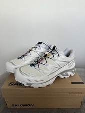 Salomon Xt-6 White/ White/ Silver Goretex Brand New Size 4 Uk