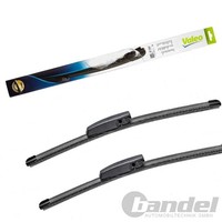 Valeo 2X Flachbalkenwischblatt Silencio Flat Blade Scheibenwischer Set | 574309