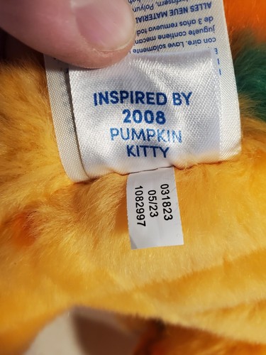 Build a Bear Vault Pumpkin Kitty 2023 NWT Limited Edition BAB - Picture 12 of 12