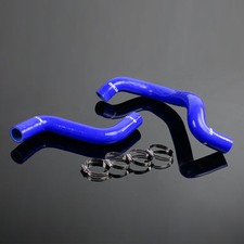 Blue Silicone Radiator Hose Clamps Fit For 95-99 Nissan Maxima Vq30de Vq 96 97