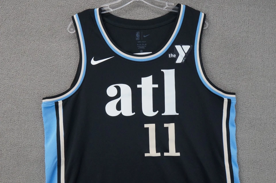 Camiseta Nike Trae Young Atlanta Hawks City Edition Lift As We Fly #11 nova com etiquetas tamanho 52 - Imagem 2 de 4