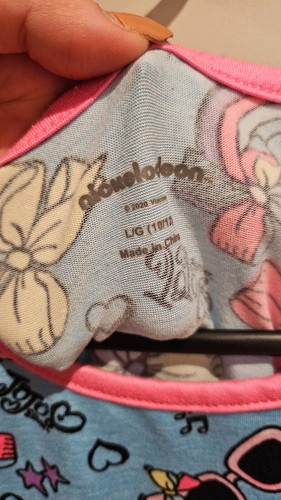 2 x Nickelodeon Jojo Siwa Girls Summer Dresses Pink Blue Puppy Bows Size L 10/12 - Picture 8 of 8
