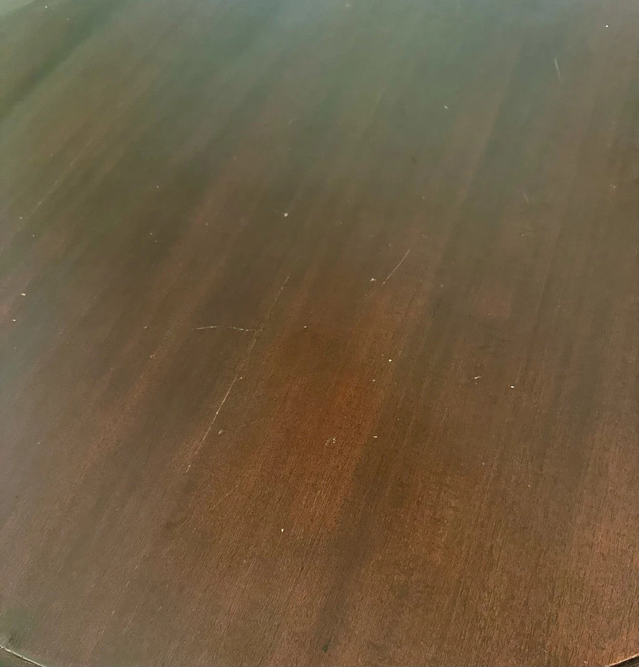 Barbara Barry For Baker 家具桃花心木艺术装饰 2 层中心桌 — 第 2/3 张图片