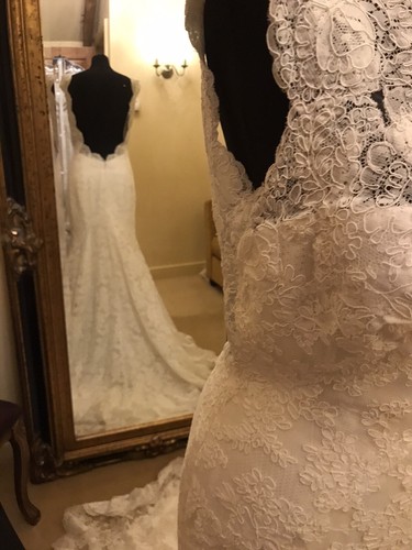 Abito da sposa Watters SOMMERSET taglia 12 avorio NUOVO!!HUge SCONTO SCONTO £200!! - Foto 7 di 12