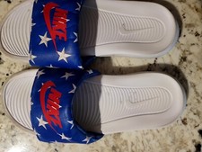 Nike Victori One CN9678-402 Mens Slides Sandals Red White Blue Maga Size 8