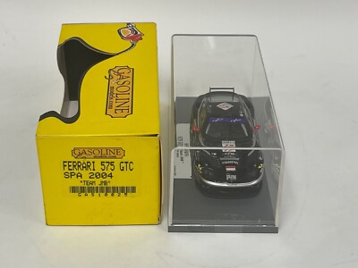 1/43 BBR Gasoline Ferrari 575 GTC 2004 Spa team JMB car # 17
