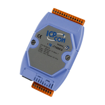 ICP CON i-7188EG ISaGRAF Based Palm-sized Ethernet PAC with 80188-40 CPU