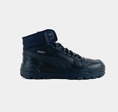 Puma Rebound Abrupt High Top Sneaker All Black (schwarz)