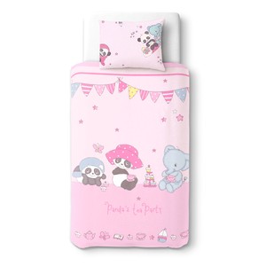 Panda S Tea Party Pati Chou 100 Cotton Cot Crib Duvet Cover And