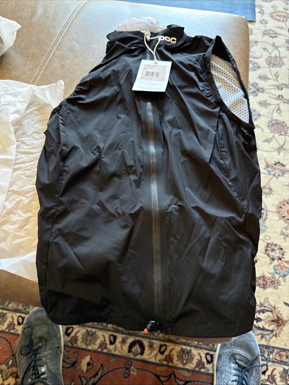 Chaleco chaleco Enthral POC para mujer talla EXTRA PEQUEÑO negro nuevo con etiquetas