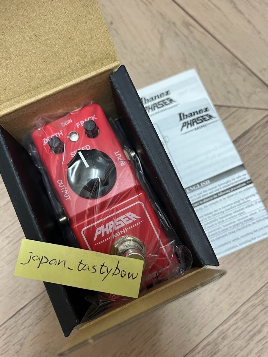 Ibanez PH mini フェイザー An Ultra-Compact and Powerful Phaser Pedal / Ibanez PHMINI ANALOG