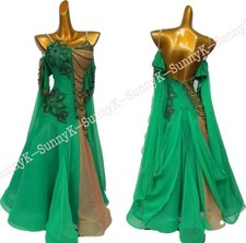 Handmade Dance Dress/Standard Ballroom Competition Dress smooth Waltz Tango