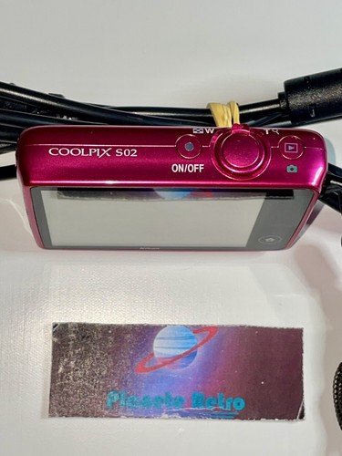 App. Nikon Coolpix S02 13MPixel Ultrakompaktes Digitalfoto mit Nanocam Kabel - Bild 7 von 10