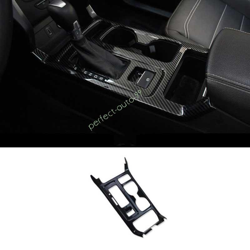 For Ford Escape Kuga 2017-2018 2019 Carbon Fiber Center Console Gear Shift Panel