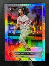 2022 Topps Series 1 Baseball Luke Williams RC Rainbow Foil Base #62