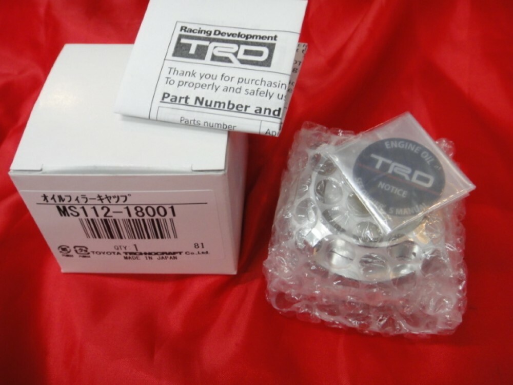 TRD Genuine OEM Oil Filler Cap For TOYOTA 86 (ZN6) MS112-18001 | eBay