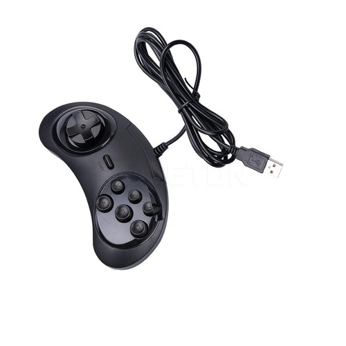 Sega Genesis Controller 6 Button Wired For PC Computer Windows