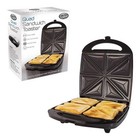 Quest Quad Sandwich Toaster / 4 Portion, 8 Slice Non-Stick Toastie Maker / 1100W