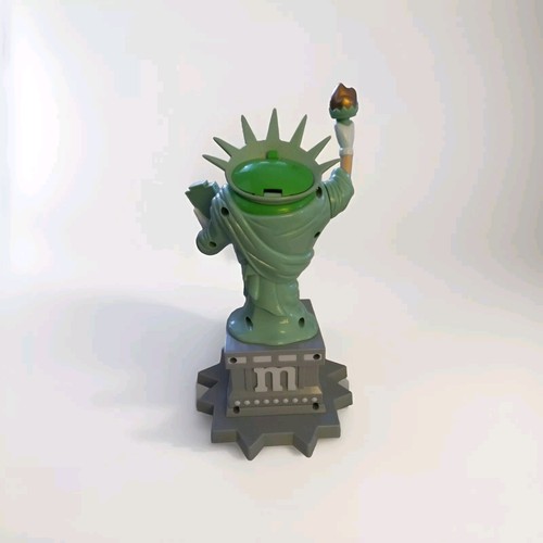 M&M'S World Statue of Ms Liberty Dispenser M & M's Lady Green - Picture 2 of 11