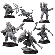 Wargames Exclusive Greater Good Krooll Killer Team 1 (6U) 28mm Tau Empire Kroot