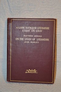 Example Essay Thesis Thesis Example For Compare And Contrast Essay also General Essay Topics In English Details About A Guide To English Literature Essay On Gray Matthew Arnold Essay Writing For High School Students