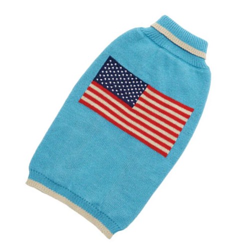 Llavero Día Bandera, Suéter Día y Collar Día Raza Pequeña Perro - Imagen 3 de 5