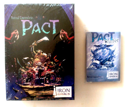 Irongames Pact: The Goblin Card Game + Winter Expansion Game Lot New in Shrink