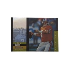 1995 SP Holoviews #14 John Elway Denver Broncos