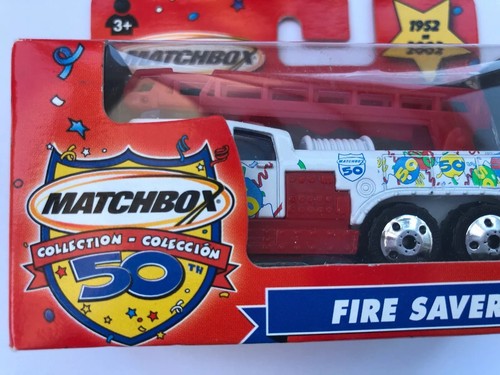 MATCHBOX Fire Truck 1952-2002, 50th Anniversary Collection New Fast Free P&P - Picture 3 of 8