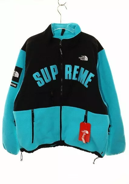 VESTE POLAIRE DENALI Supreme X The North Face 19SS LOGO ARC taille XL bleu NF0A3VM