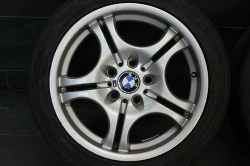 Original BMW 3er e46 M Alufelgen 17 Zoll Winterräder NEU Satz 225 45 245 40 r17 - Bild 4 von 6