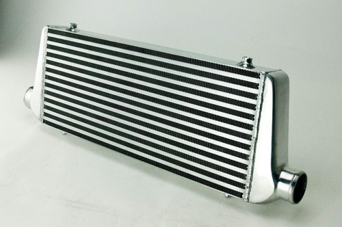 2.25" FRONT MOUNT UNIVERSAL TURBO INTERCOOLER 550MM x 220MM x 65MM