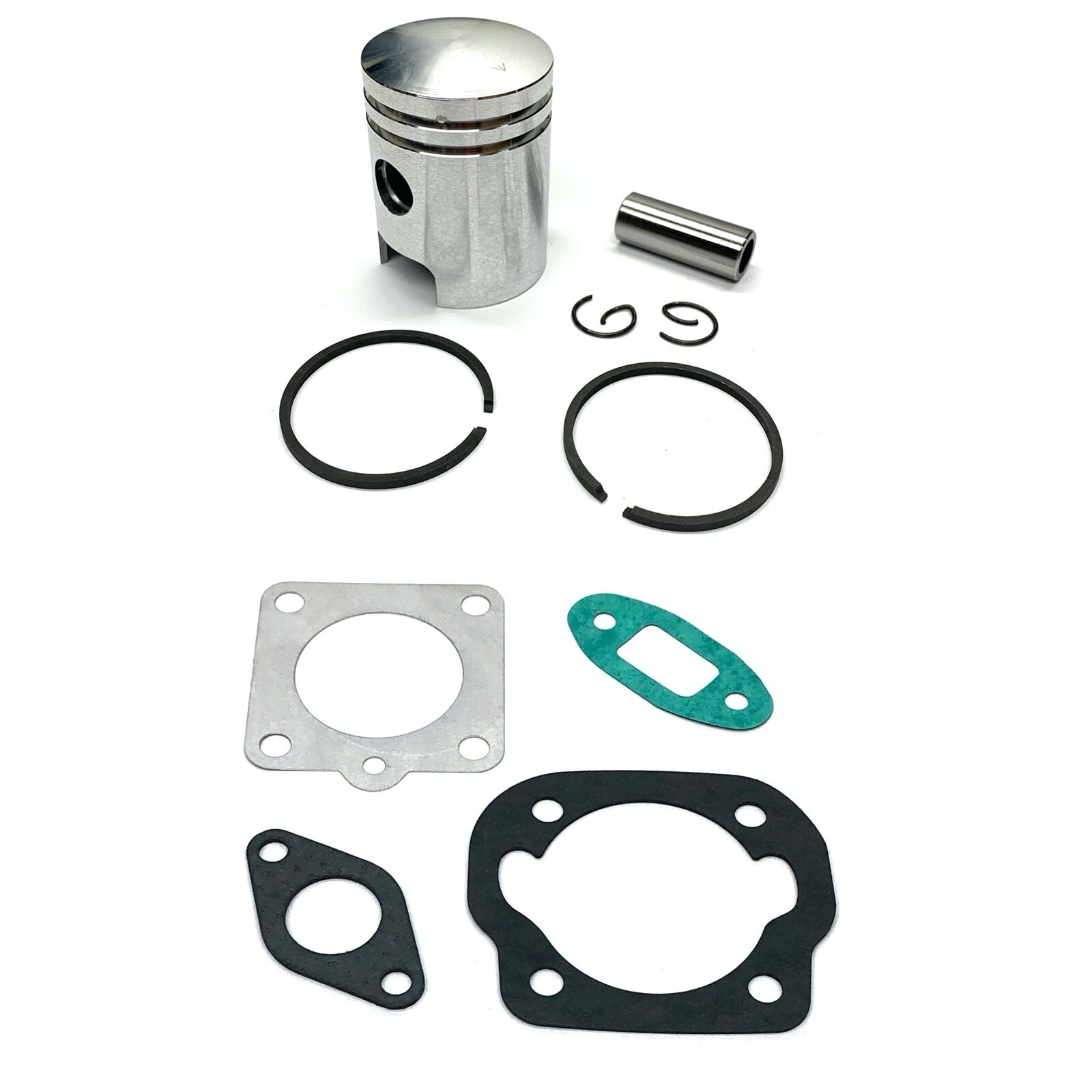 Puch E50 ZA50 Stock 38mm Replacement Piston Kit w/ Gaskets L@@K 50cc eBay