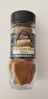 Vintage McCormick Spice Jar Gourmet Collection - Black Top - Chinese Five Spice | eBay