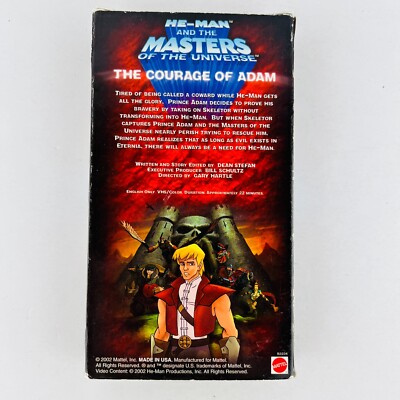 He-Man and the Masters of the Universe - The Courage of Adam VHS