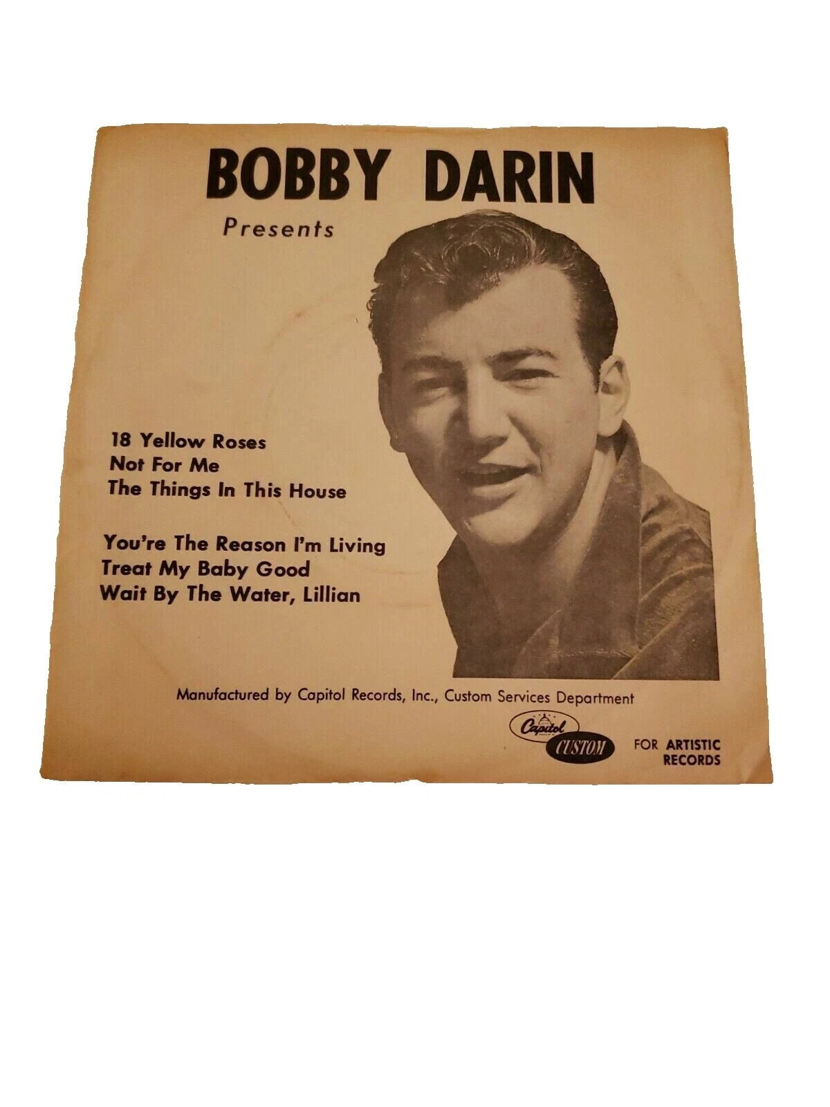Bobby Darin R&B & Soul Single Vinyl Records