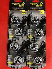 4-pack California Scent Vent Clip Car Air Freshener Long-lasting Ice Scent Clips