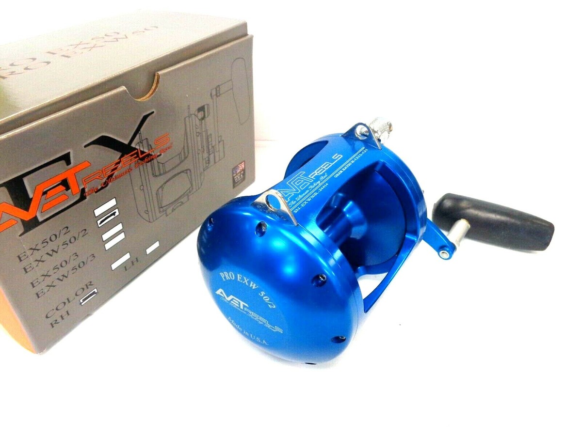 avet exw 50/2 two-speed lever drag big game reel Avet EXW50/2 Two-Speed Lever Drag Big Game Reel EXW 50/2