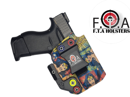Wonder Woman IWB Concealment Holster – Inside Waistband with Claw for Secure Car - Picture 4 of 7