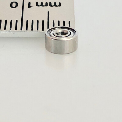 Radial Chromstahl Miniatur Kugellager 2 x 6 x 3 mm geschlossen partCore 692ZZ 18