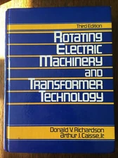 Richardson Caisse Rotating Electric Machinery & Transformer Technology     3rd