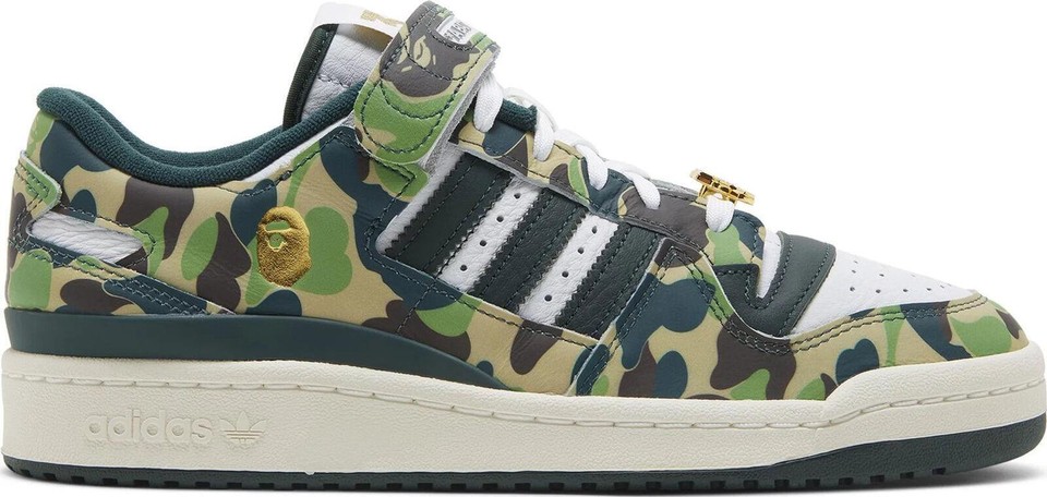 adidas BAPE x Forum 84 Low 30th Anniversary - Green for Sale