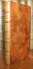 1792 The Vicar of Wakefield Goldsmith 2 Vols in 1 Tree Calf Binding Illustrated