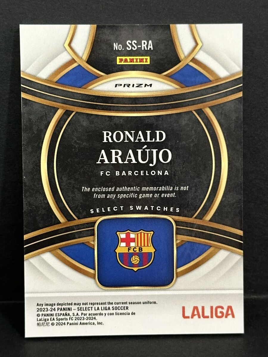2023-24 Panini Select La Liga Barcelona Ronald Araujo 2 2023-24 Panini Select La Liga Barcelona Ronald Araujo 2