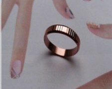 Solid Copper Band Ring CR066. - 1/8 " wide. Available in sizes 5, 6 and 11.