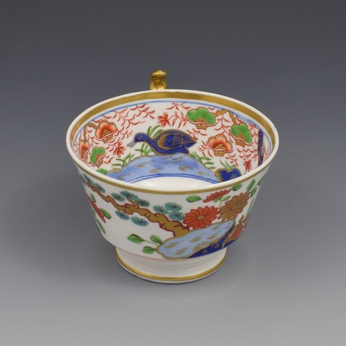 Fine Antique Spode Regency Porcelain Imari Ducks Tea Cup & Saucer 2617 Teacup - Picture 5 of 13