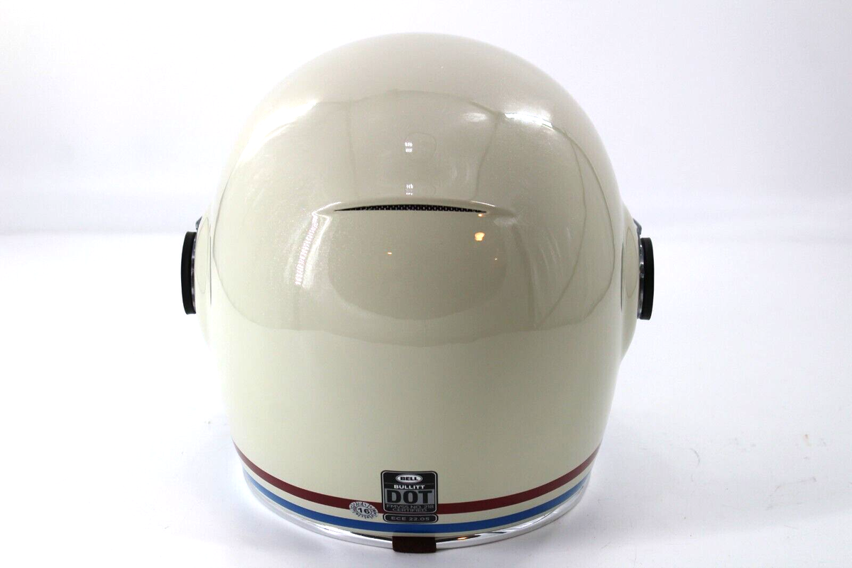 Bell Bullitt Helmet Stripes Gloss Pearl White/Red/Blue